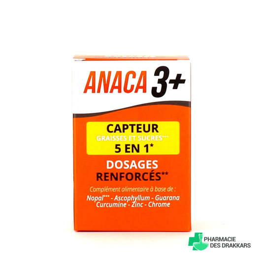 Anaca3+ Capteur de Graisses et Sucres 5 en 1