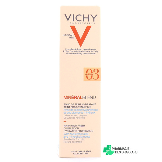 Vichy Minéral Blend Fond de Teint Hydratant