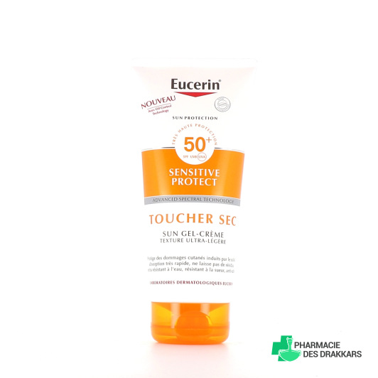 Eucerin Sun Sensitive Protect Gel-Crème toucher sec