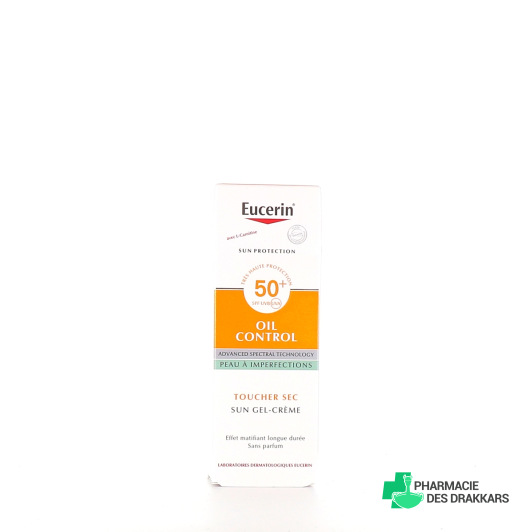 Eucerin Oil Control Gel-Crème Solaire SPF 50 +