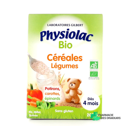 Physiolac Bio Céréales Légumes