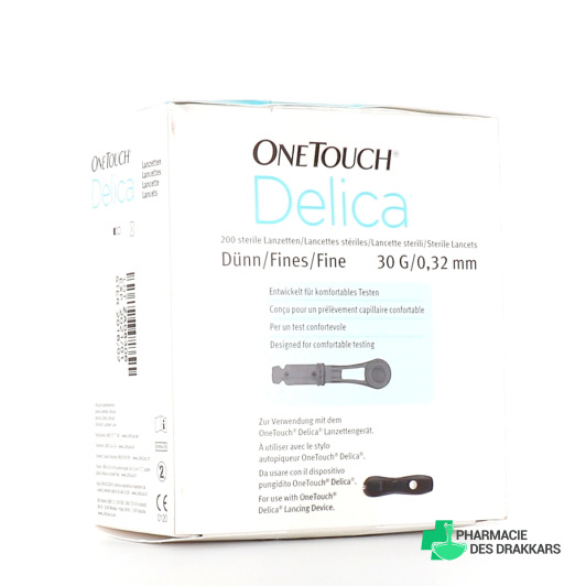 OneTouch Delica Lancettes Stériles