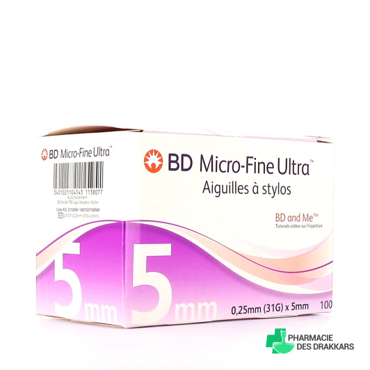 BD Medical Aiguilles à Stylos Micro-Fine Ultra