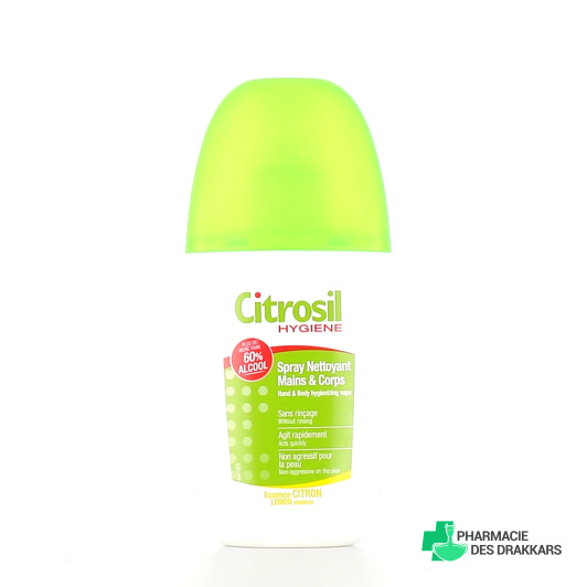 Citrosil Spray Nettoyant Mains et Surfaces Citron