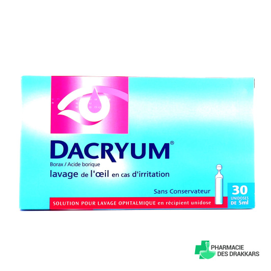 Dacryum Solution pour Lavage Ophtalmique