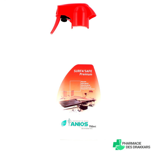 Anios Spray Détergent Désinfectant Surfa´Safe Premium