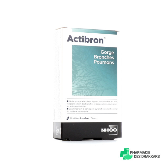 NHCO Actibron Gorge, Bronches, Poumons