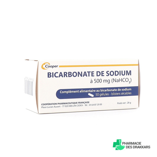 Cooper Bicarbonate de Sodium 500 mg