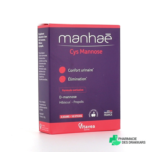 Manhaé Cys Mannose 10 sticks