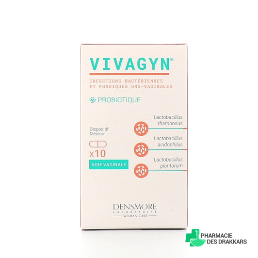 Densmore Vivagyn 10 gélules vaginales