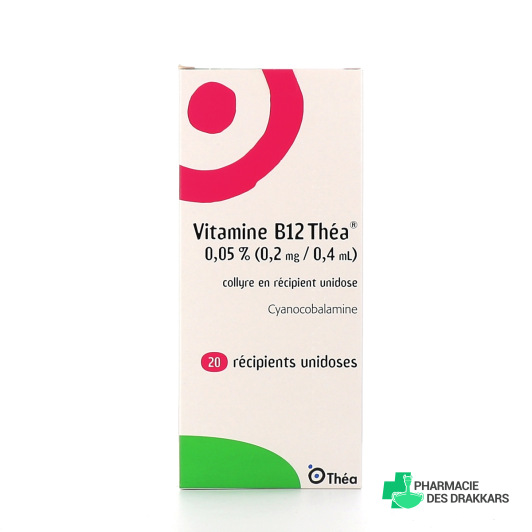 Vitamine B12 Théa Collyre en unidoses