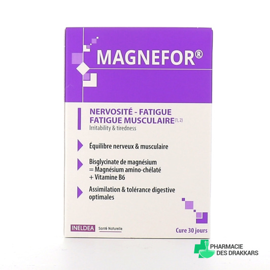 Ineldea Magnefor Nervosité Fatigue